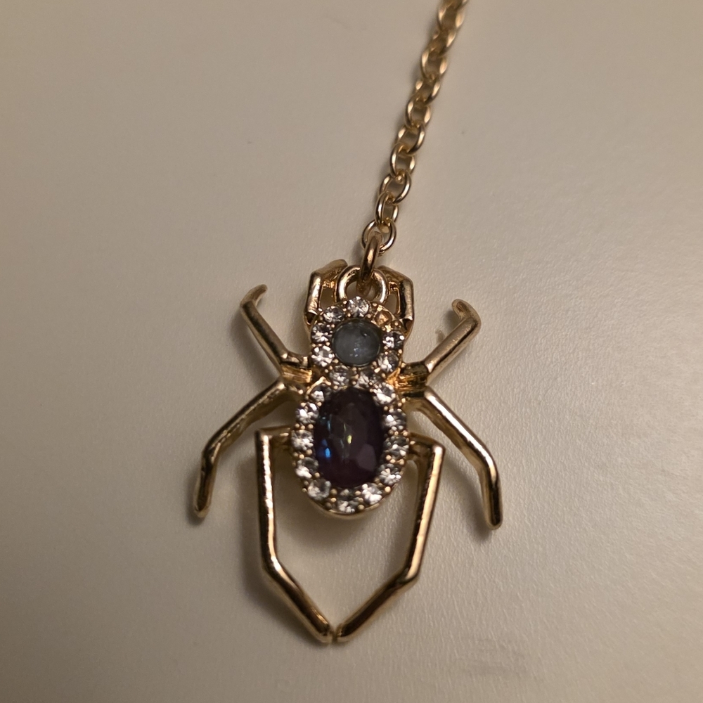Betsey Johnson Halloween Charm Necklace, 16 inch Chain with 3 inch Extender‎ - Picture 8 of 8